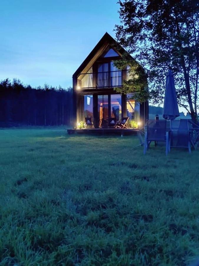 Miedzy Olchami Domek Nad Jeziorem. Noclegi Caloroczne. Cisza, Spokoj. Barczewo Exterior photo